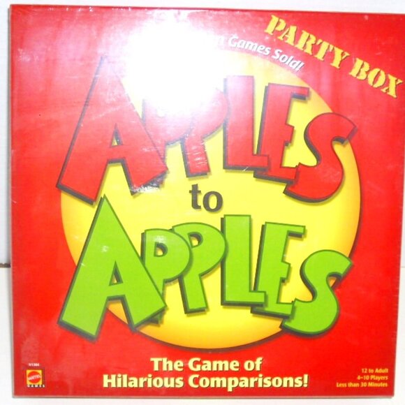 New Sealed Apples to Apples Party Box Game Ages 12 to Adult Popular! - Picture 1 of 2
